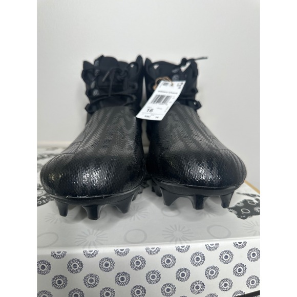 Adidas Adizero Chaos Football Cleats Black‎ Men\'s Size 16 Mid Top main image 7